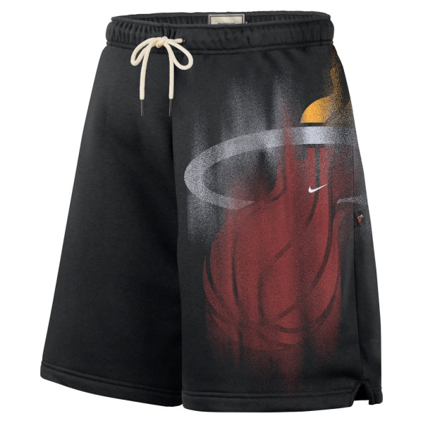 Шорты Miami Heat Nike 2026 Standard Issue Practice Icon Fleece - Black