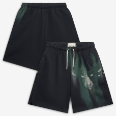Шорты Milwaukee Bucks Nike 2026 Standard Issue Practice Icon Fleece - Black