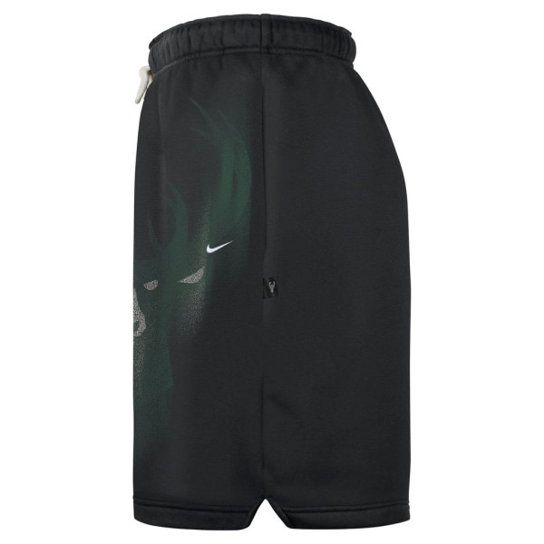 Шорты Milwaukee Bucks Nike 2026 Standard Issue Practice Icon Fleece - Black