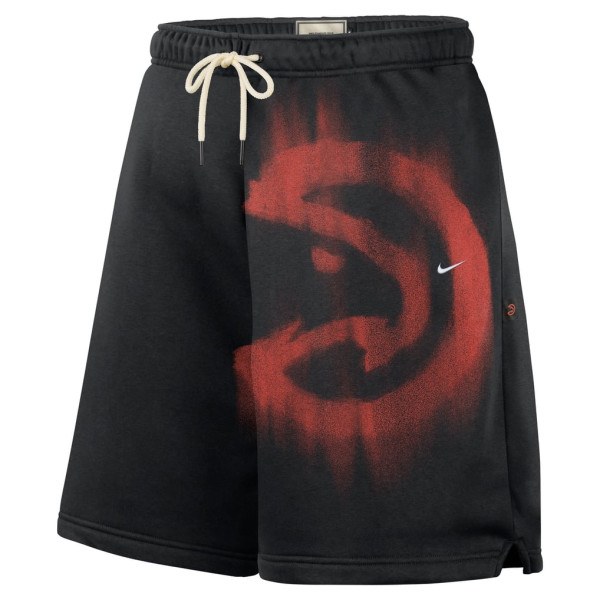 Шорты Atlanta Hawks Nike 2026 Standard Issue Practice Icon Fleece - Black