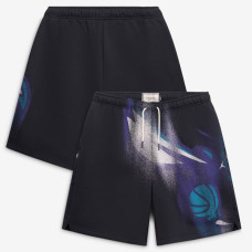 Шорты Charlotte Hornets Jordan Brand 2026 Standard Issue Practice Icon Fleece - Black