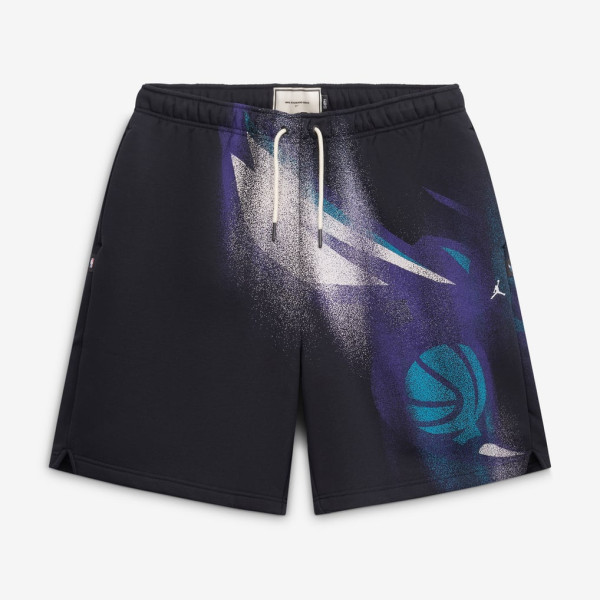 Шорты Charlotte Hornets Jordan Brand 2026 Standard Issue Practice Icon Fleece - Black