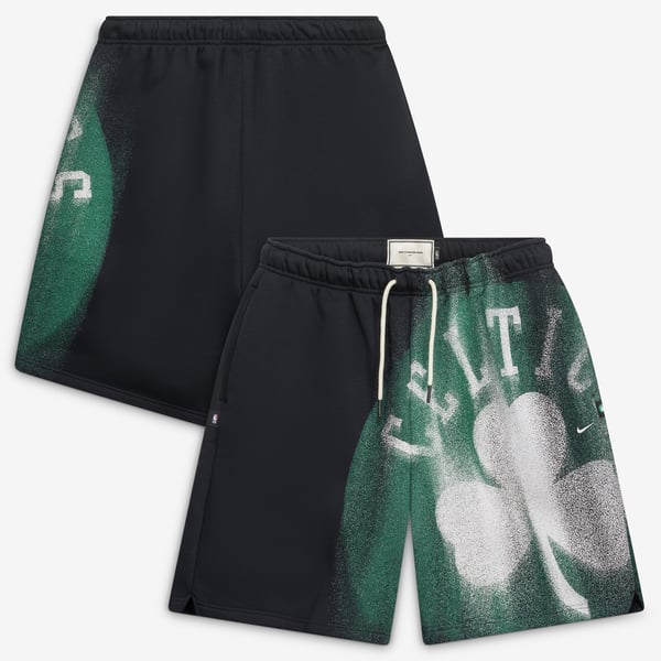 Шорты Boston Celtics Nike 2026 Standard Issue Practice Icon Fleece - Black