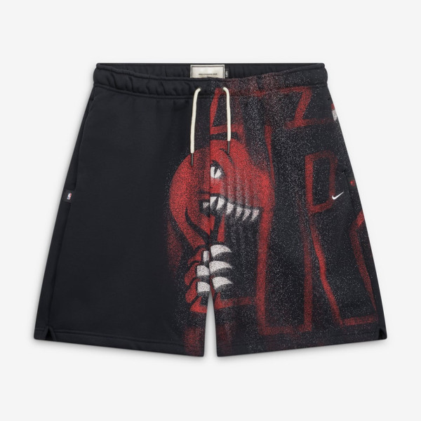 Шорты Toronto Raptors Nike 2026 Standard Issue Practice Icon Fleece - Black