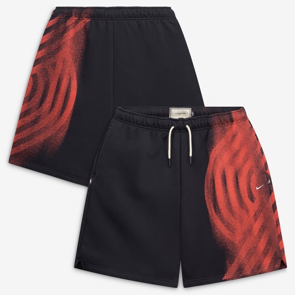 Шорты Portland Trail Blazers Nike 2026 Standard Issue Practice Icon Fleece - Black