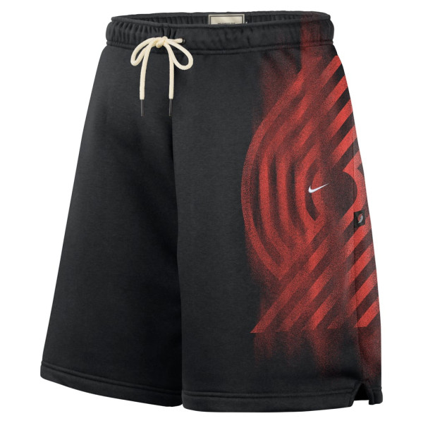 Шорты Portland Trail Blazers Nike 2026 Standard Issue Practice Icon Fleece - Black