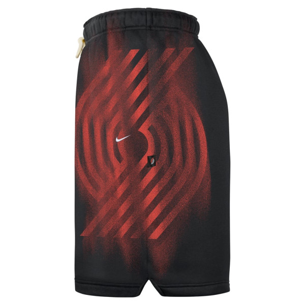 Шорты Portland Trail Blazers Nike 2026 Standard Issue Practice Icon Fleece - Black
