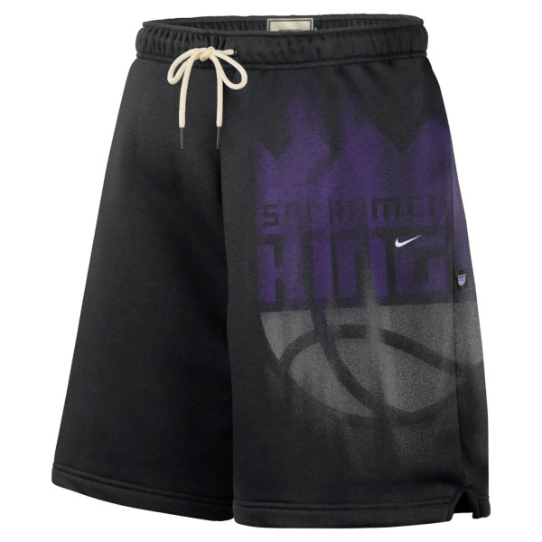 Шорты Sacramento Kings Nike 2026 Standard Issue Practice Icon Fleece - Black