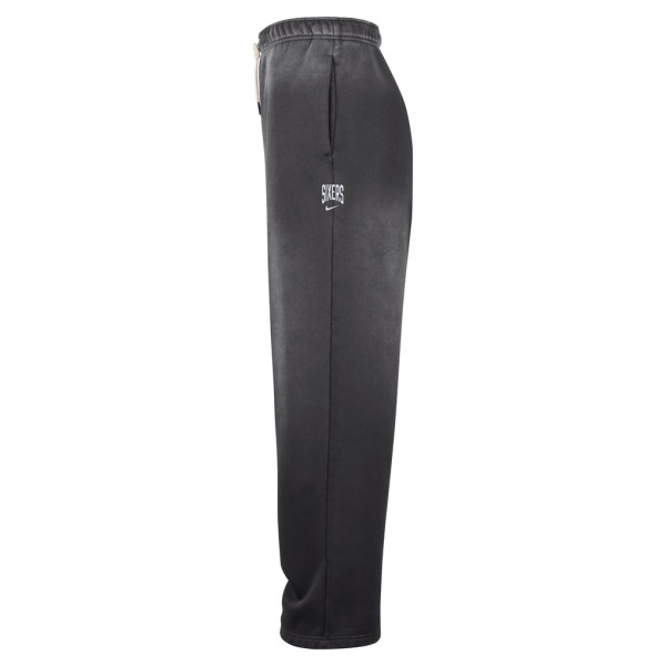 Штаны Philadelphia 76ers Nike 2026 Standard Issue Travel Washed Fleece - Charcoal