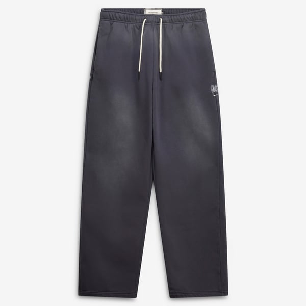 Штаны New York Knicks Nike 2026 Standard Issue Travel Washed Fleece - Charcoal