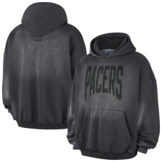 Толстовка Indiana Pacers Nike 2026 Standard Issue Travel Washed Fleece - Charcoal