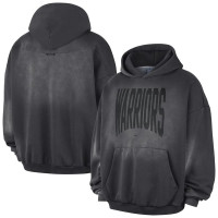 Толстовка Golden State Warriors Nike 2026 Standard Issue Travel Washed Fleece - Charcoal