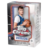 2025/26 Topps Chrome Basketball Factory Sealed Value Box