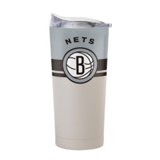 Термос Brooklyn Nets Logo Brands 20oz. Horizon Powder Coat