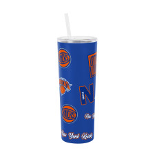 Термос New York Knicks Logo Brands 30oz Dreamweave Straw