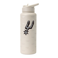 Термос San Antonio Spurs Logo Brands 34oz. Sand Ghost