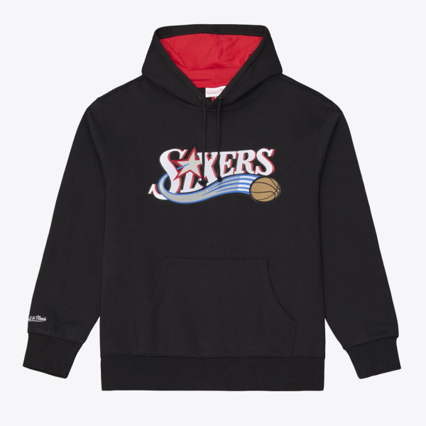 Толстовка Philadelphia 76ers Allen Iverson Mitchell & Ness Black Fleece