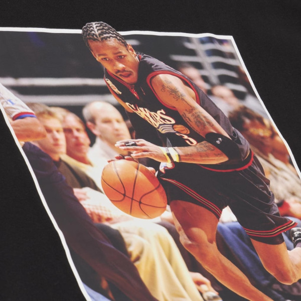 Толстовка Philadelphia 76ers Allen Iverson Mitchell & Ness Black Fleece