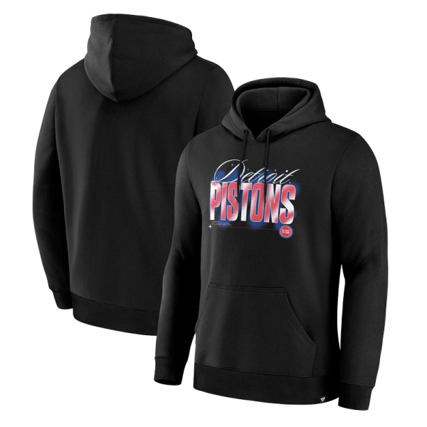 Detroit Pistons Black SOS Hoodie