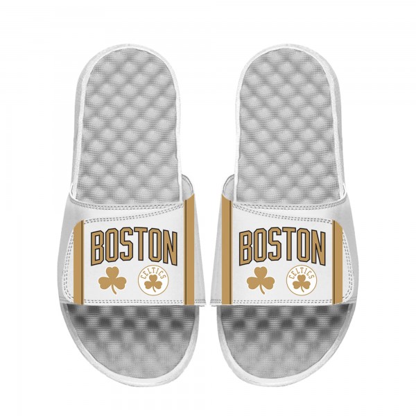 Шлепки Boston Celtics ISlide 2025/26 City Edition