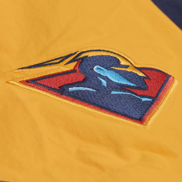 Пуловер Golden State Warriors Mitchell & Ness Navy Classic V-Neck Raglan