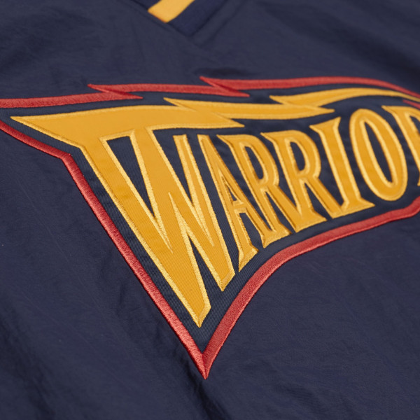Пуловер Golden State Warriors Mitchell & Ness Navy Classic V-Neck Raglan