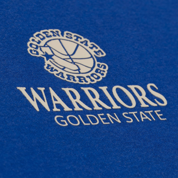Толстовка Golden State Warriors Mitchell & Ness Royal Core Fleece