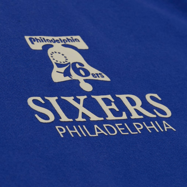 Футболка Philadelphia 76ers Mitchell & Ness Royal Core Essentials