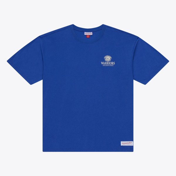 Футболка Golden State Warriors Mitchell & Ness Royal Core Essentials