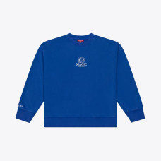 Женская свитшот Orlando Magic Mitchell & Ness Blue Core Essentials Micro Logo Fleece