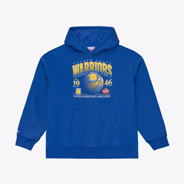 Толстовка Golden State Warriors Mitchell & Ness Royal Street Graphics