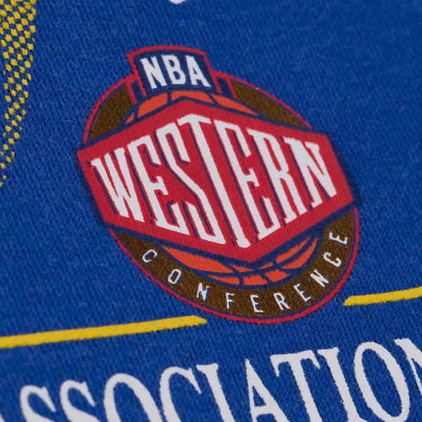Толстовка Golden State Warriors Mitchell & Ness Royal Street Graphics