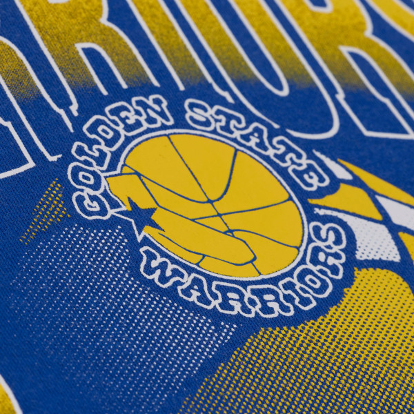 Толстовка Golden State Warriors Mitchell & Ness Royal Street Graphics