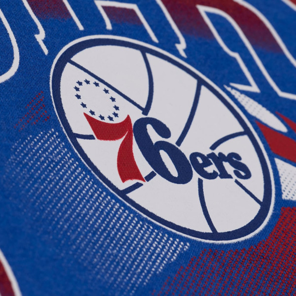 Толстовка Philadelphia 76ers Mitchell & Ness Royal Street Graphics