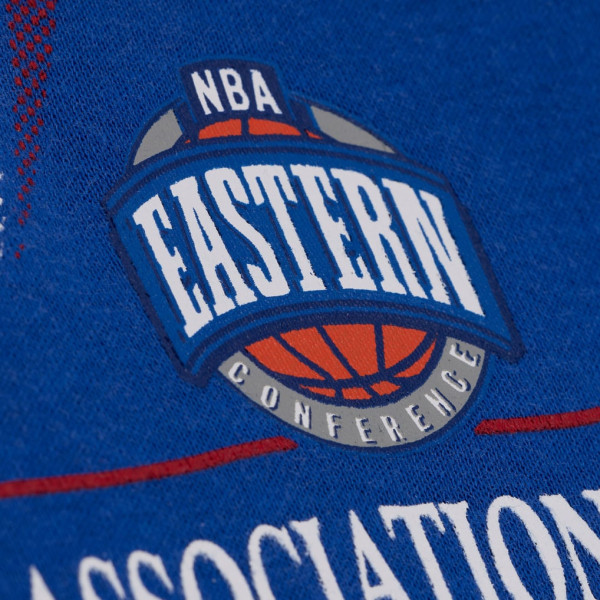 Толстовка Philadelphia 76ers Mitchell & Ness Royal Street Graphics