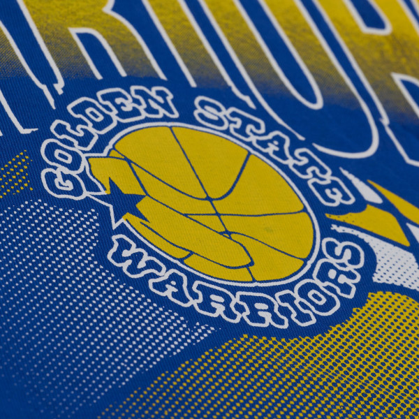 Футболка Golden State Warriors Mitchell & Ness Royal Core Graphic