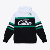 Boston Celtics Mitchell & Ness Black Head Coach Hoodie