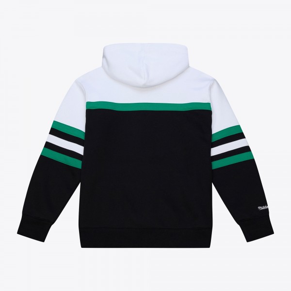 Boston Celtics Mitchell & Ness Black Head Coach Hoodie