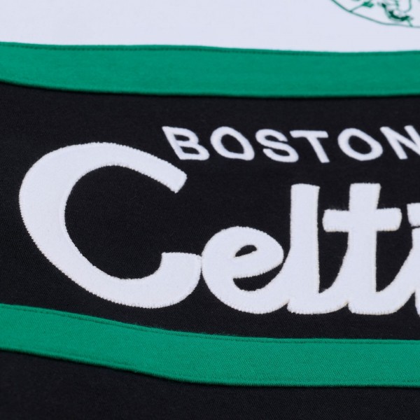 Boston Celtics Mitchell & Ness Black Head Coach Hoodie