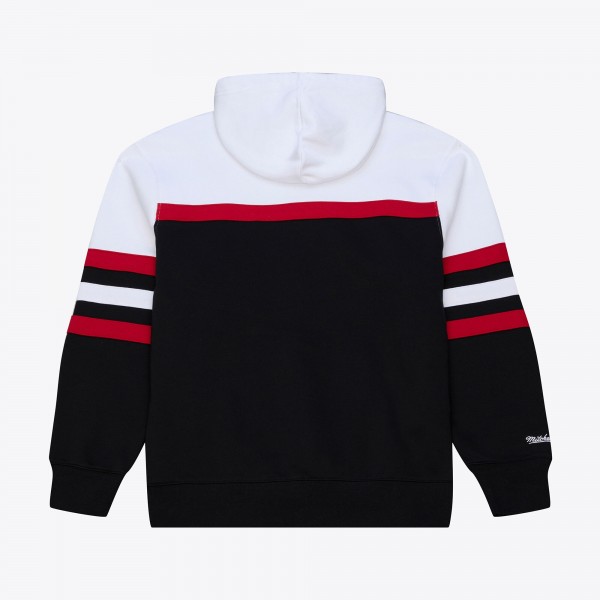 Chicago Bulls Mitchell & Ness Black Head Coach Hoodie