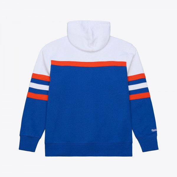 New York Knicks Mitchell & Ness Royal Head Coach Hoodie