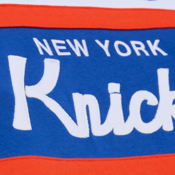 New York Knicks Mitchell & Ness Royal Head Coach Hoodie