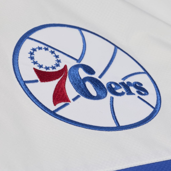 Ветровка Philadelphia 76ers Mitchell & Ness Royal Head Coach Lightweight Anorak Quarter-Zip