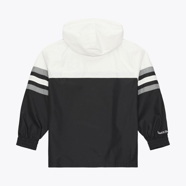 Ветровка Brooklyn Nets Mitchell & Ness Black Head Coach Lightweight Anorak Quarter-Zip