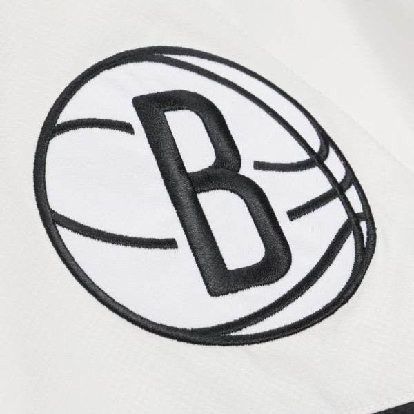 Ветровка Brooklyn Nets Mitchell & Ness Black Head Coach Lightweight Anorak Quarter-Zip