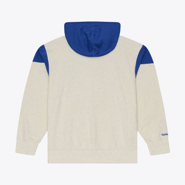 Толстовка Philadelphia 76ers Mitchell & Ness Cream French Terry