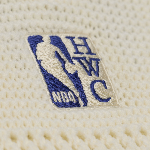 Свитер Golden State Warriors Mitchell & Ness Cream Hardwood Classics Retro Roots Short Sleeve Jersey