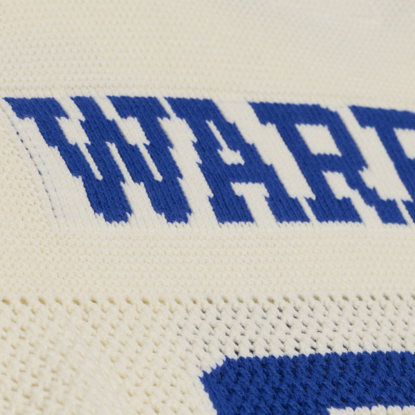 Свитер Golden State Warriors Mitchell & Ness Cream Hardwood Classics Retro Roots Short Sleeve Jersey