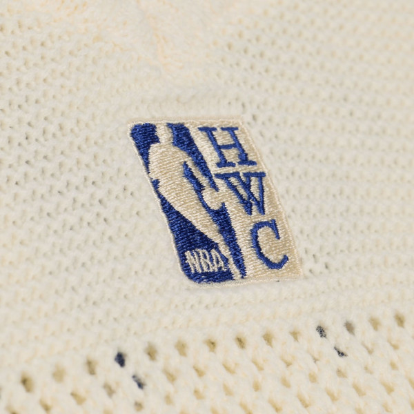 Свитер Philadelphia 76ers Mitchell & Ness Cream Hardwood Classics Retro Roots Short Sleeve Jersey
