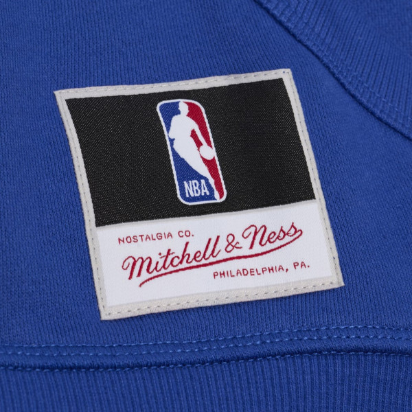 Толстовка Philadelphia 76ers Mitchell & Ness Royal Triple Check Fleece